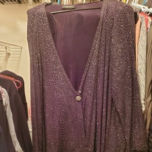 Black and silver cardigan